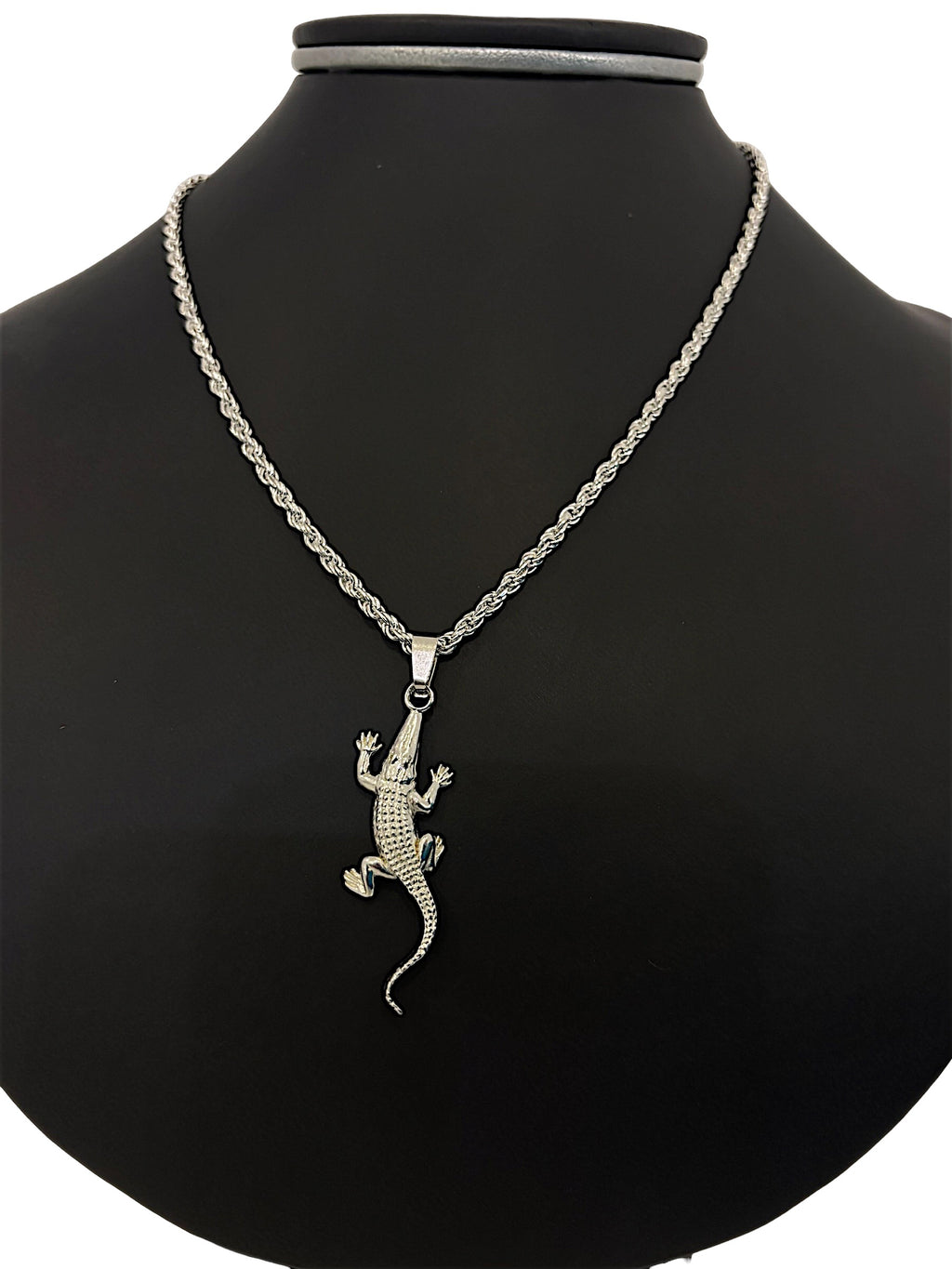 Dije Caimán en Plata .925