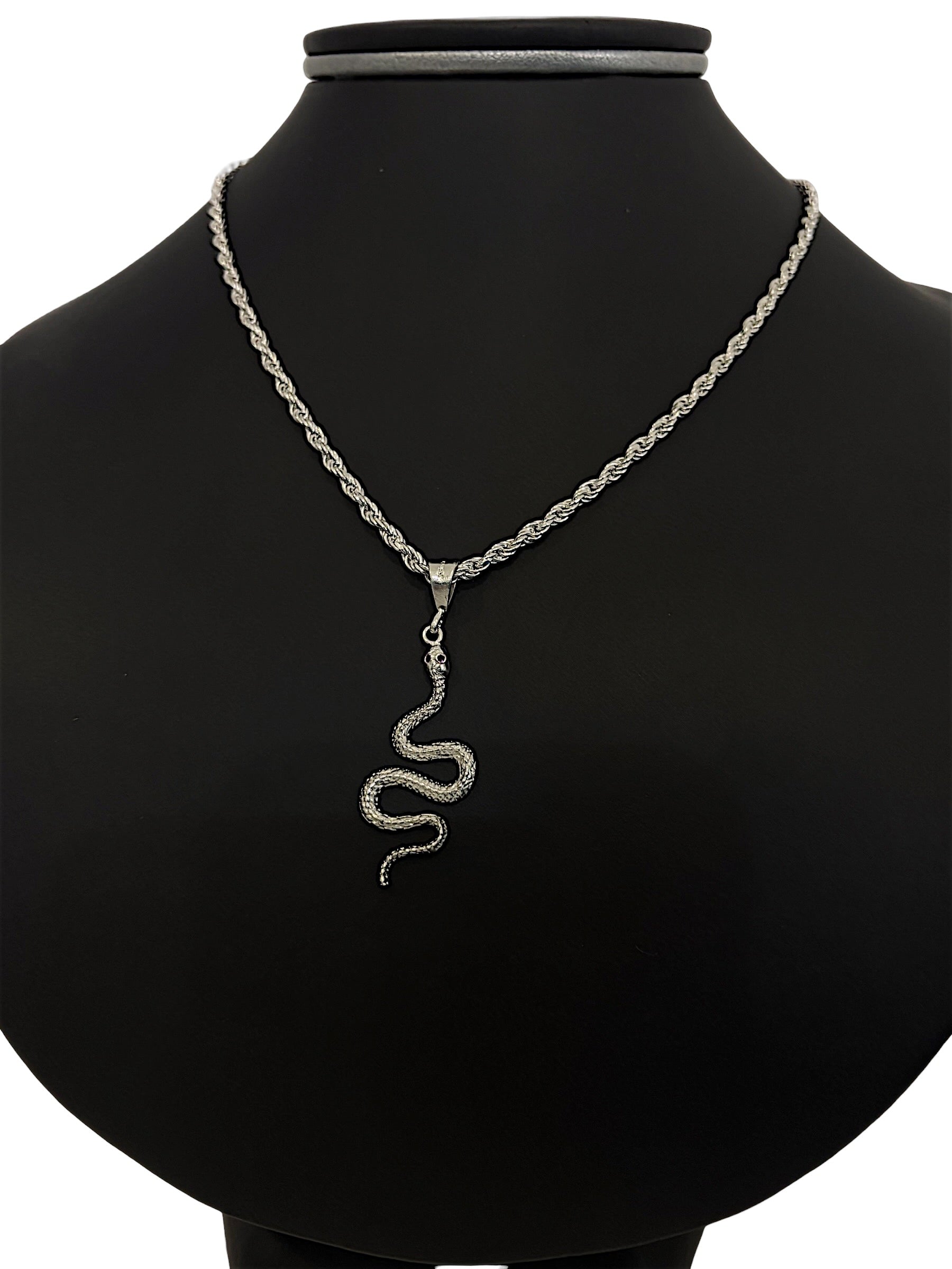 Dije Serpiente en Plata .925