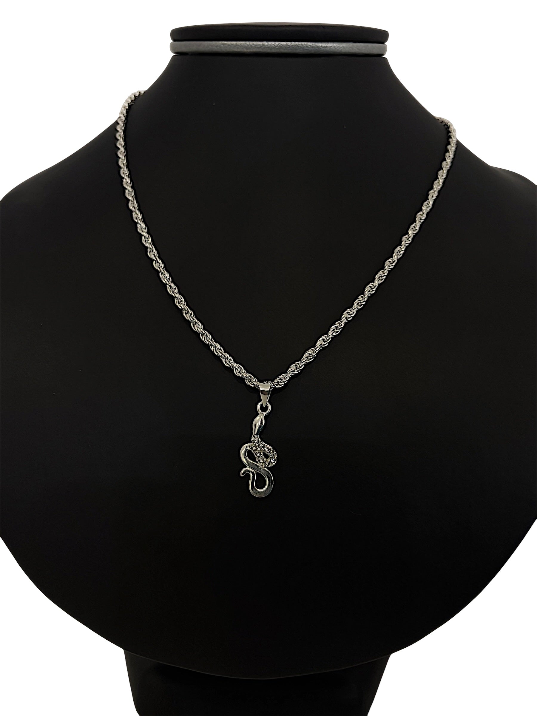 Dije Serpiente en Plata .925