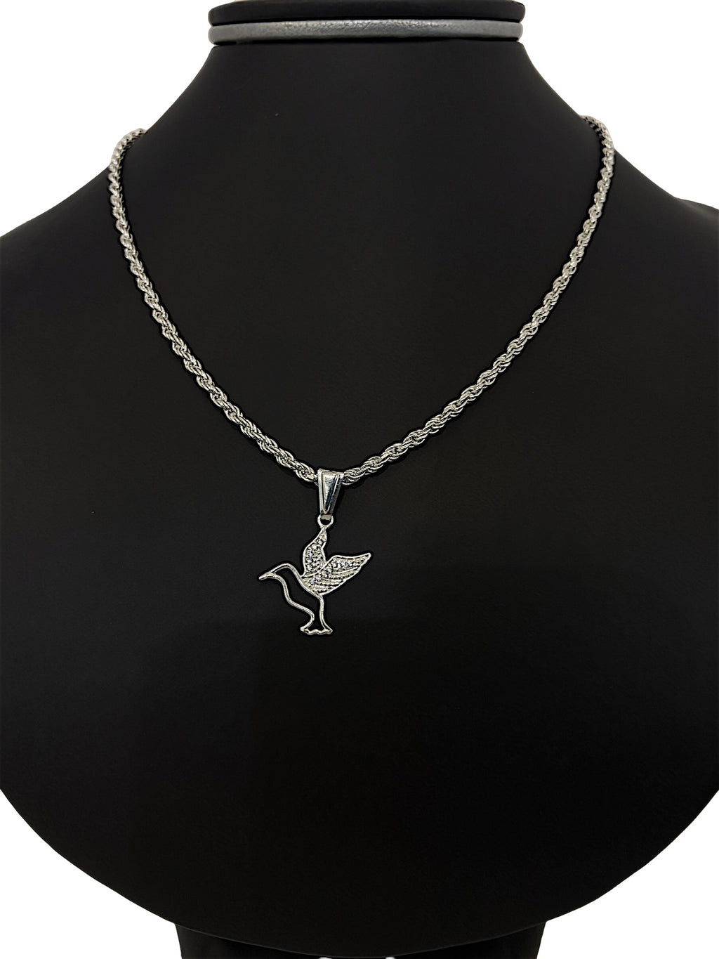 Dije Colibrí con Zirconias en Plata .925