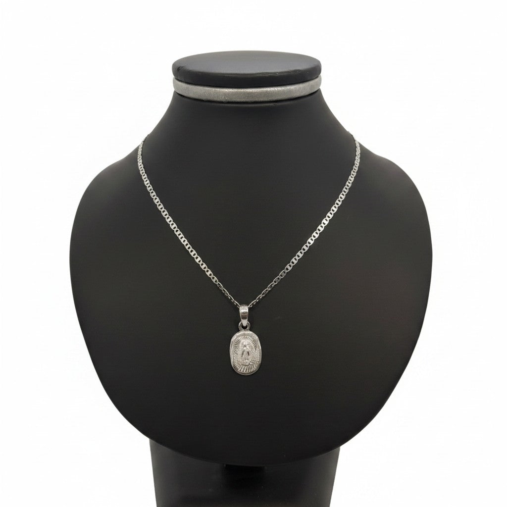 Medalla de Bautizo Virgen de Guadalupe – Plata .925