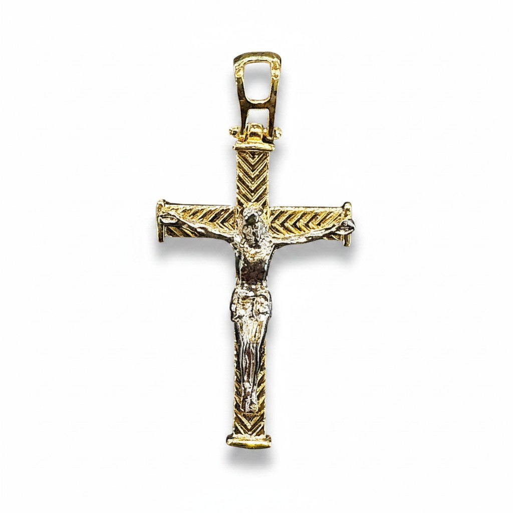Dije Cristo Tallado Oro 10K