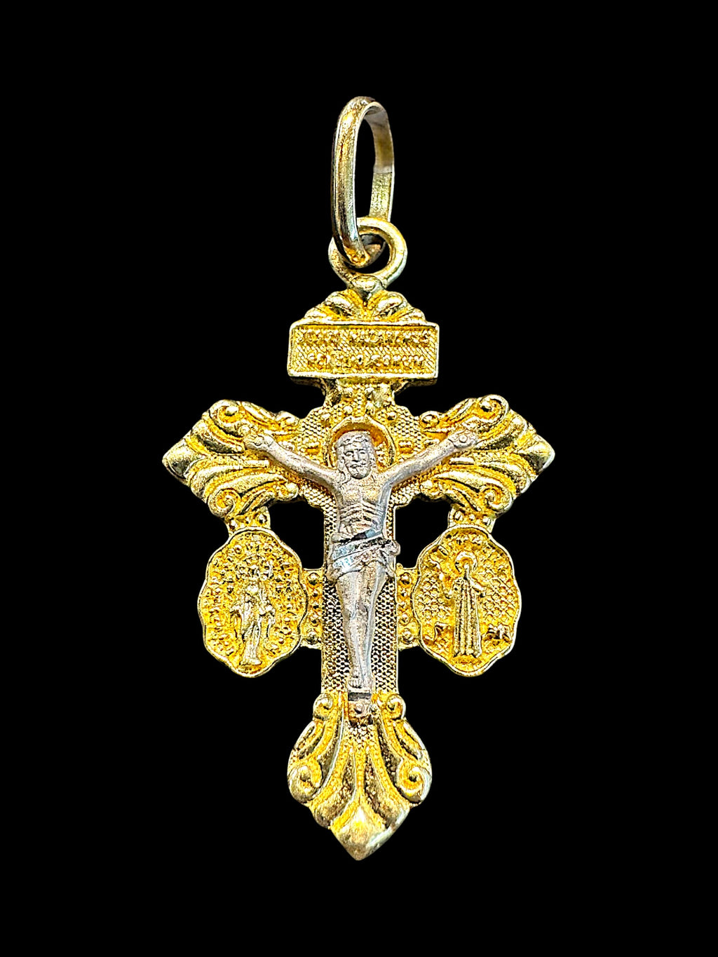 Dije Cruz del Perdón Oro 10K