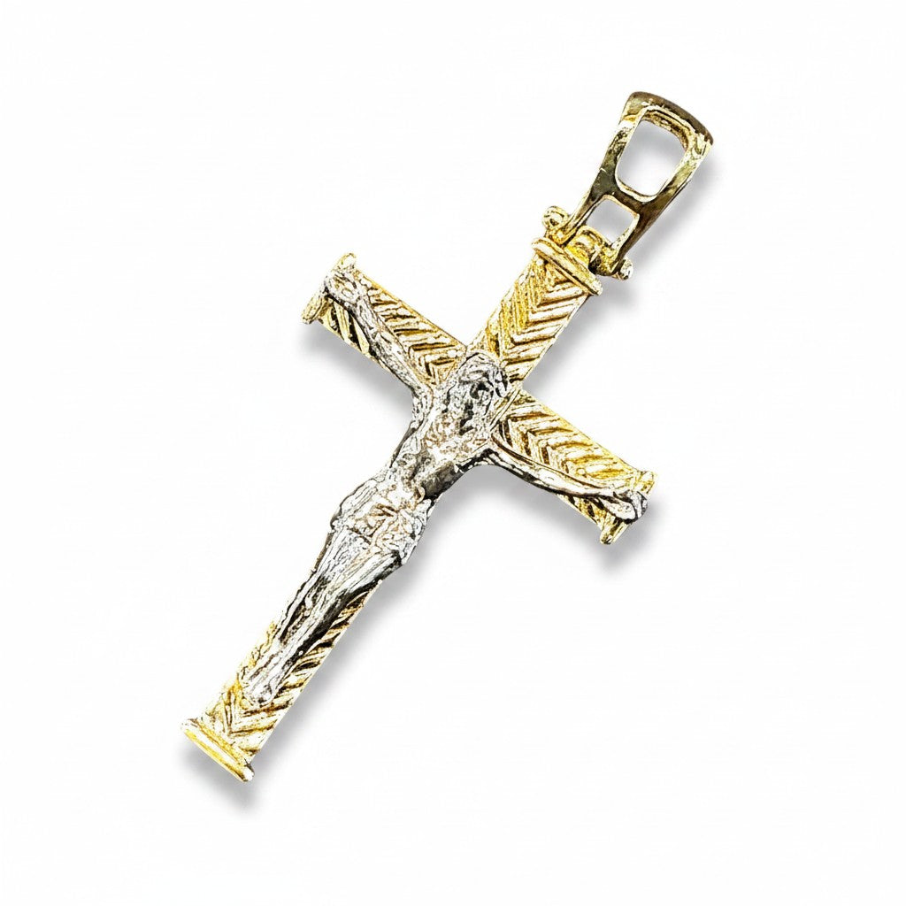 Dije Cristo Tallado Oro 10K