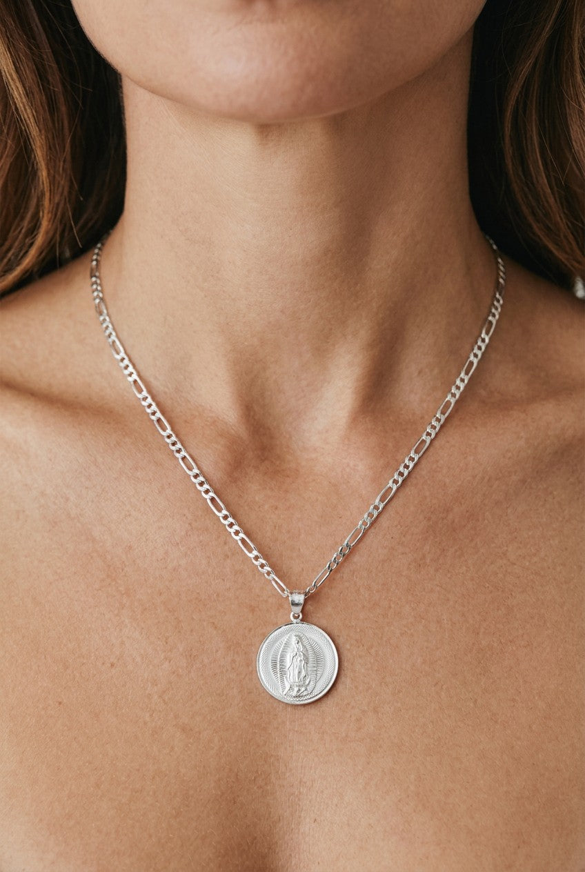 Dije Virgen de Guadalupe – Plata .925