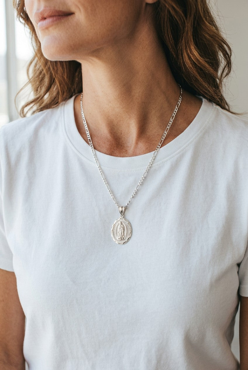 Dije Virgen de Guadalupe – Plata .925