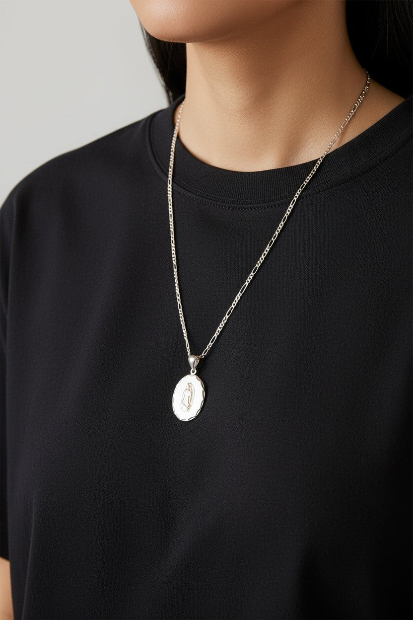 Dije Virgen de Guadalupe – Plata .925