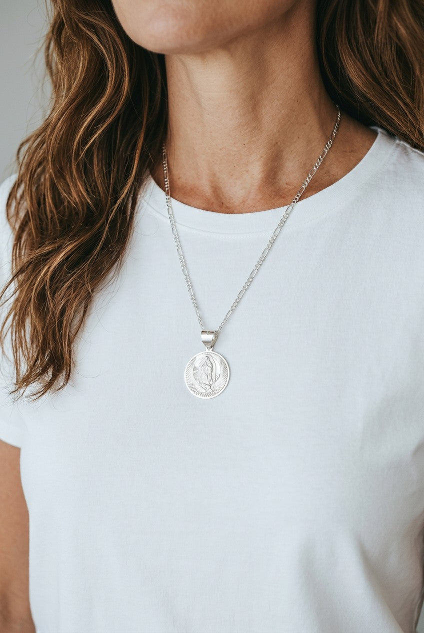 Dije Virgen de Guadalupe – Plata .925