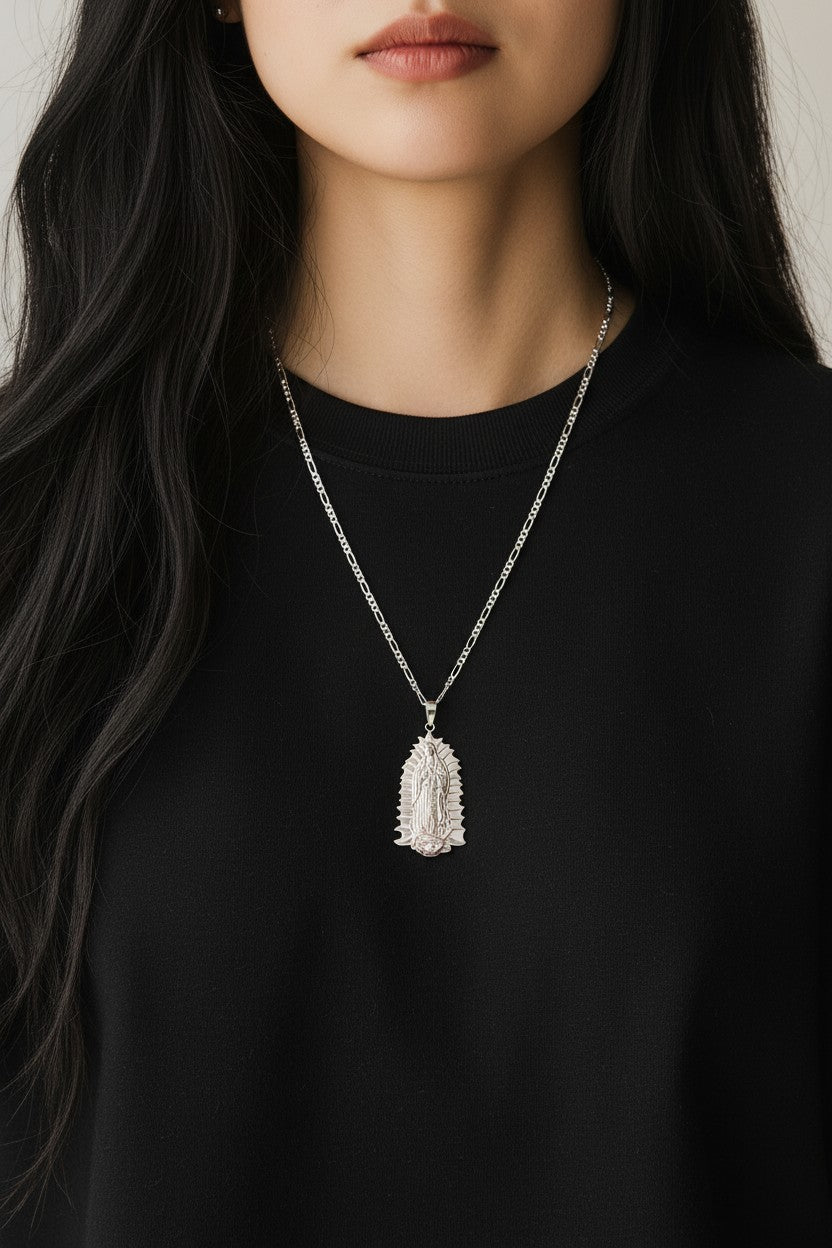 Dije Virgen de Guadalupe – Plata .925