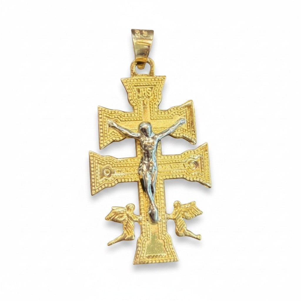 Dije Cruz de Caravaca Oro 10K