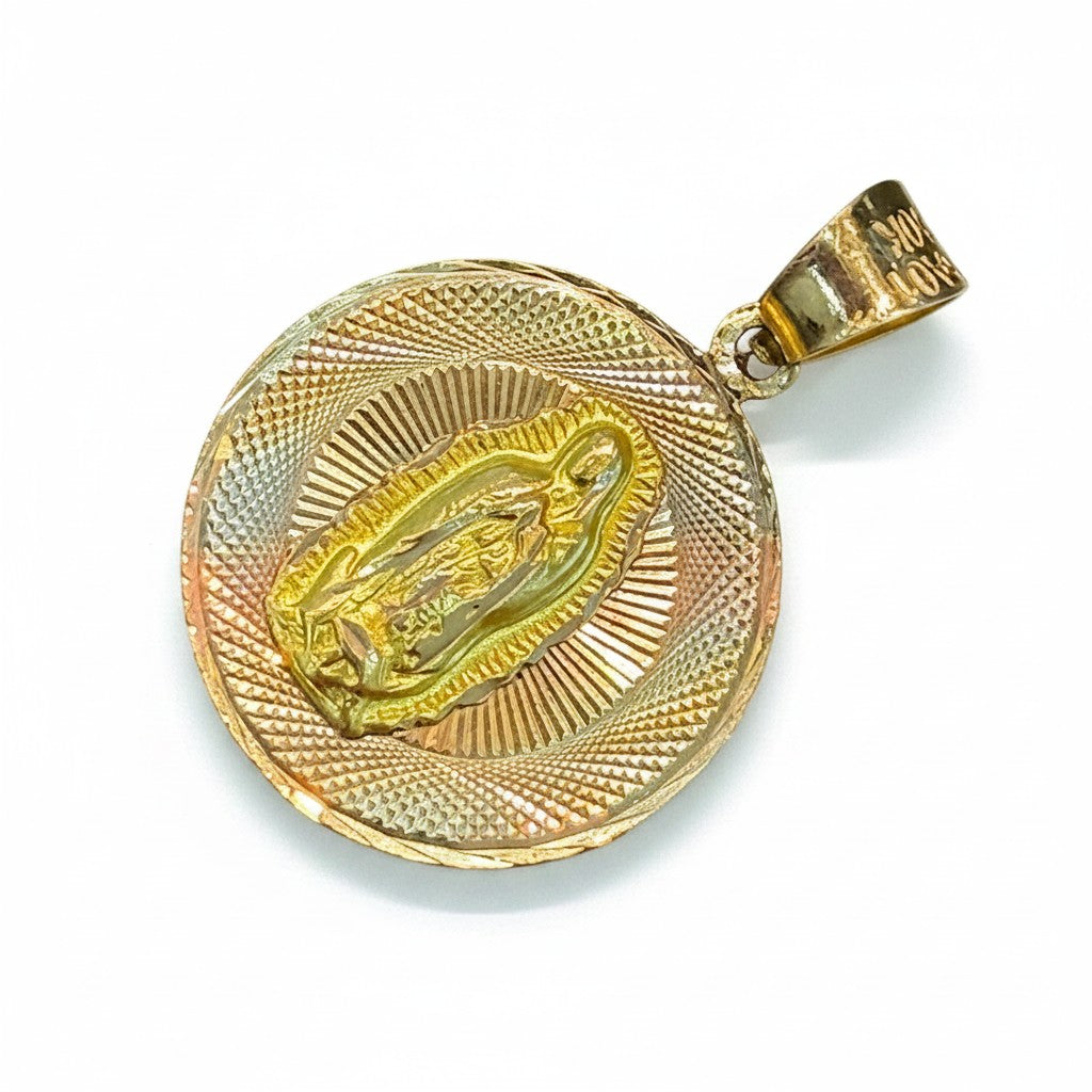 Medalla Virgen de Guadalupe Oro 10K