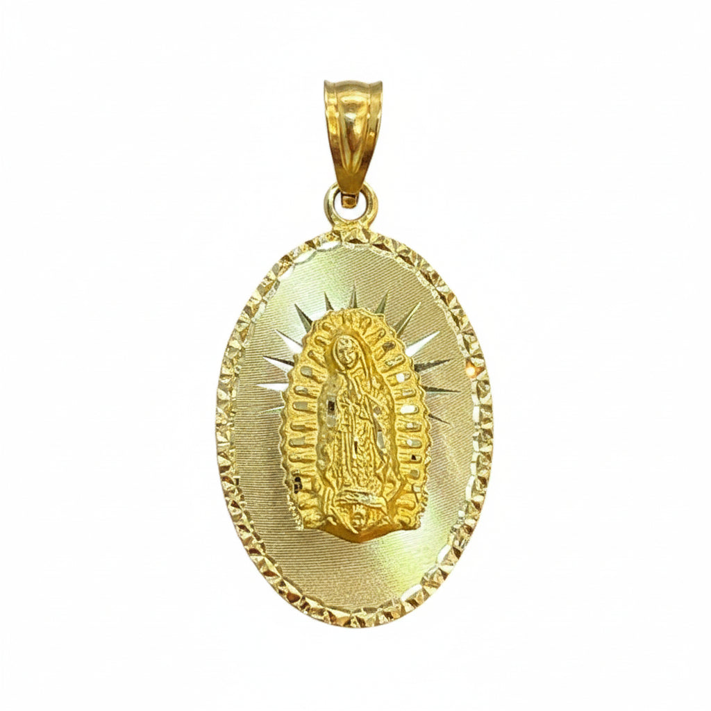 Medalla Virgen de Guadalupe Oro 10K