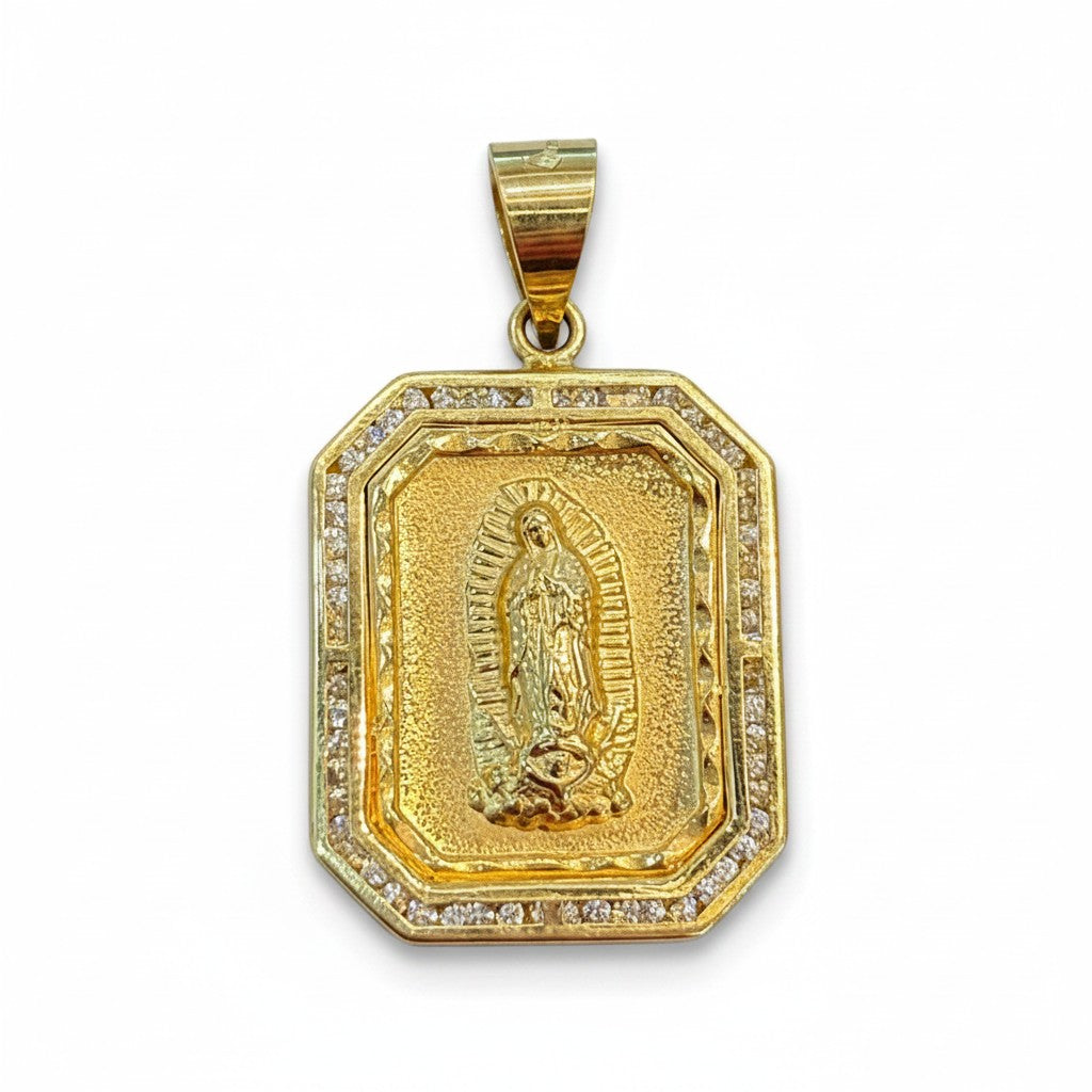 Medalla Virgen de Guadalupe Oro 10K