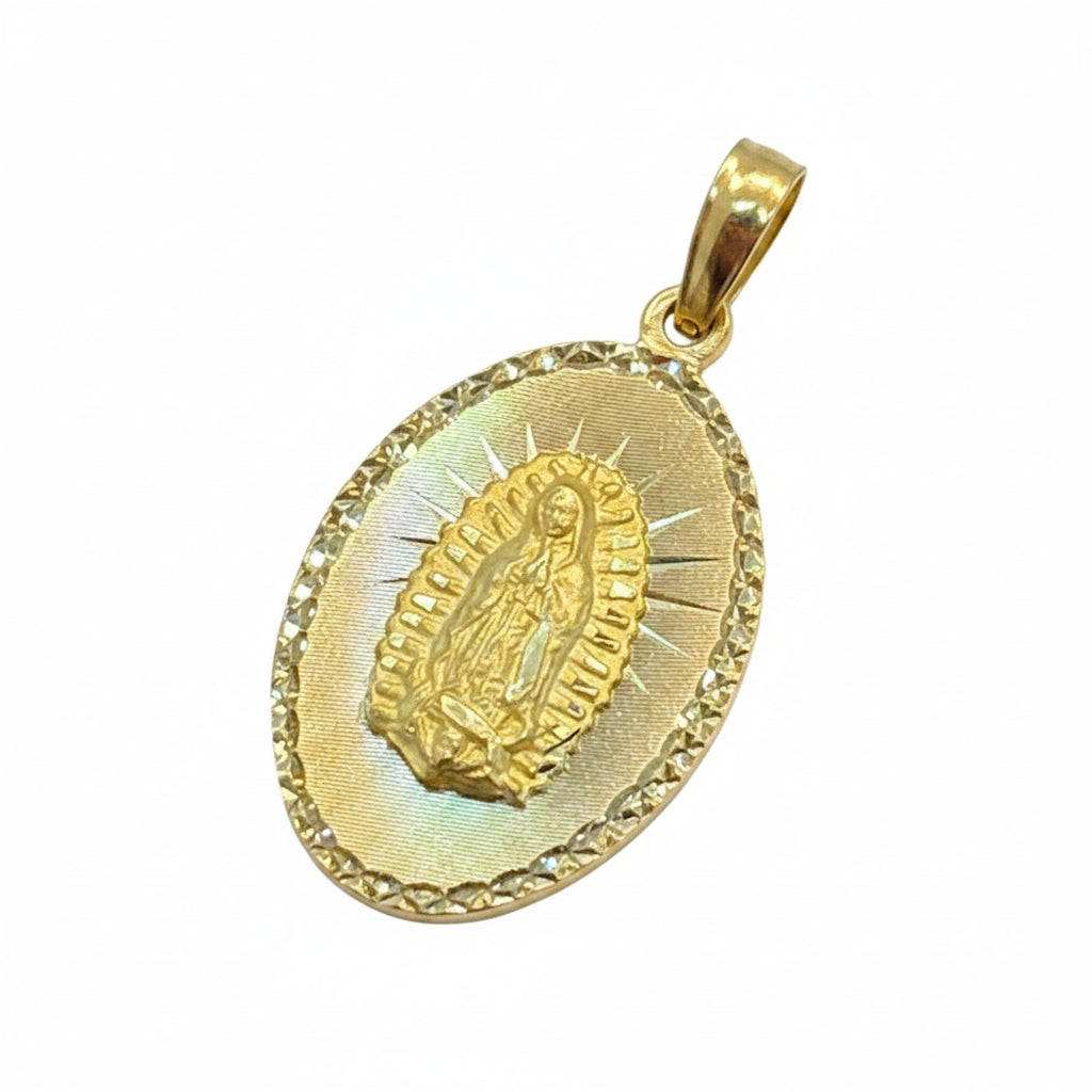 Medalla Virgen de Guadalupe Oro 10K