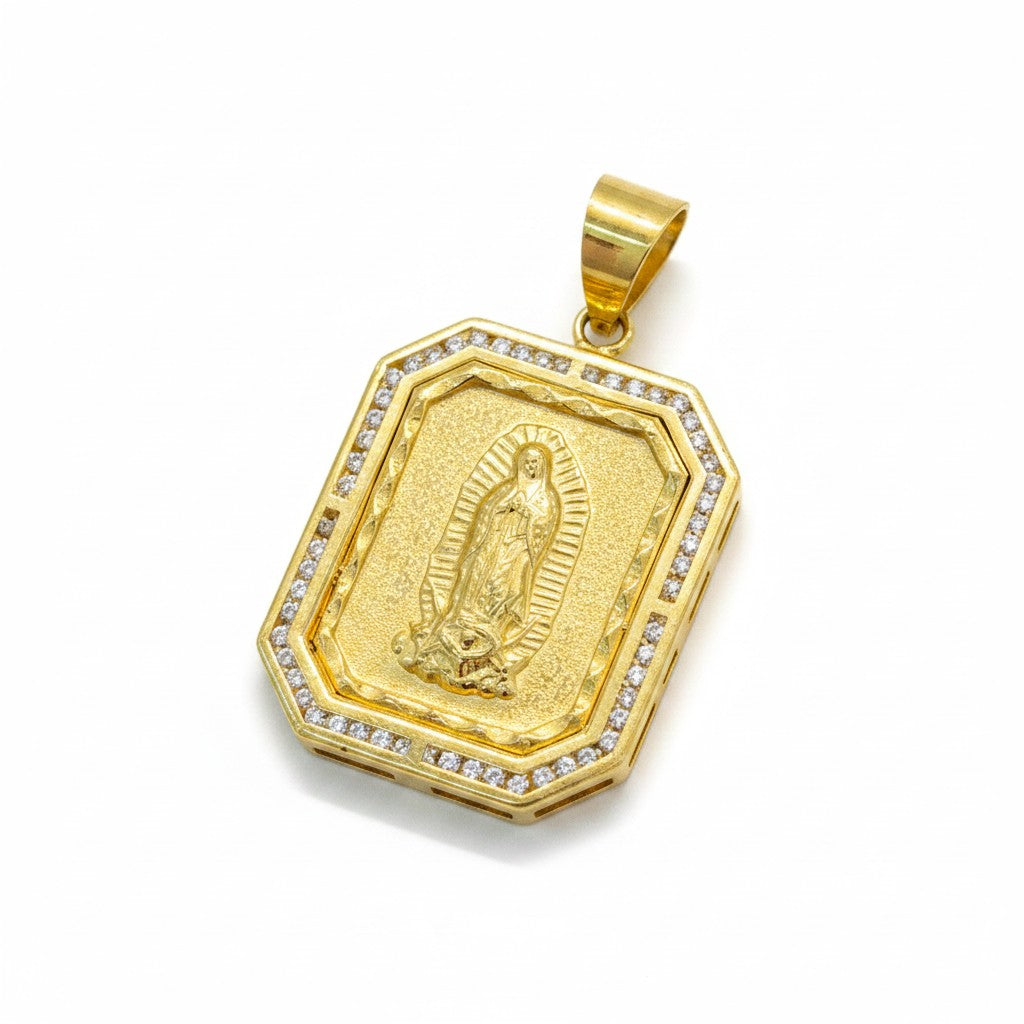 Medalla Virgen de Guadalupe Oro 10K