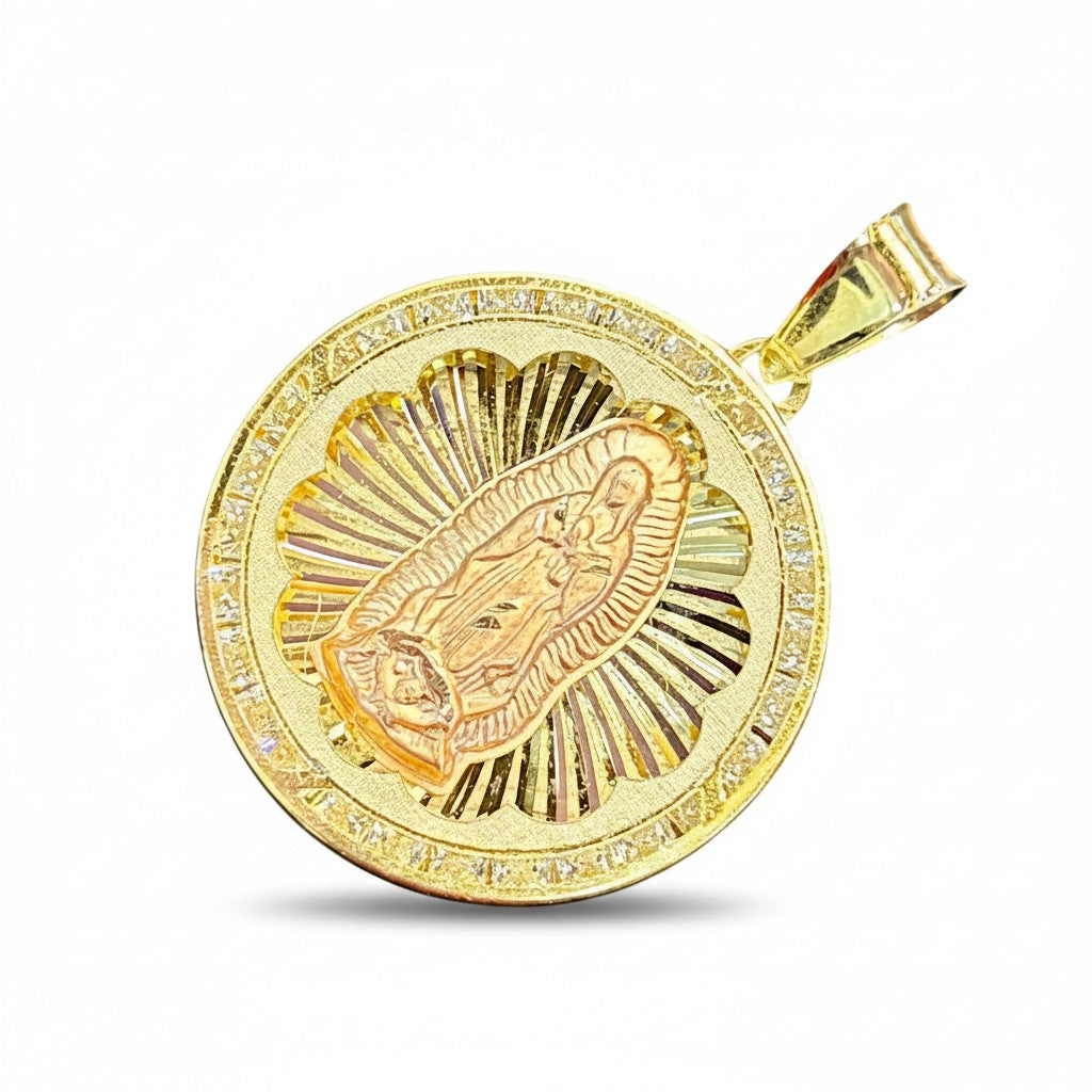 Medalla Virgen de Guadalupe Oro 10K