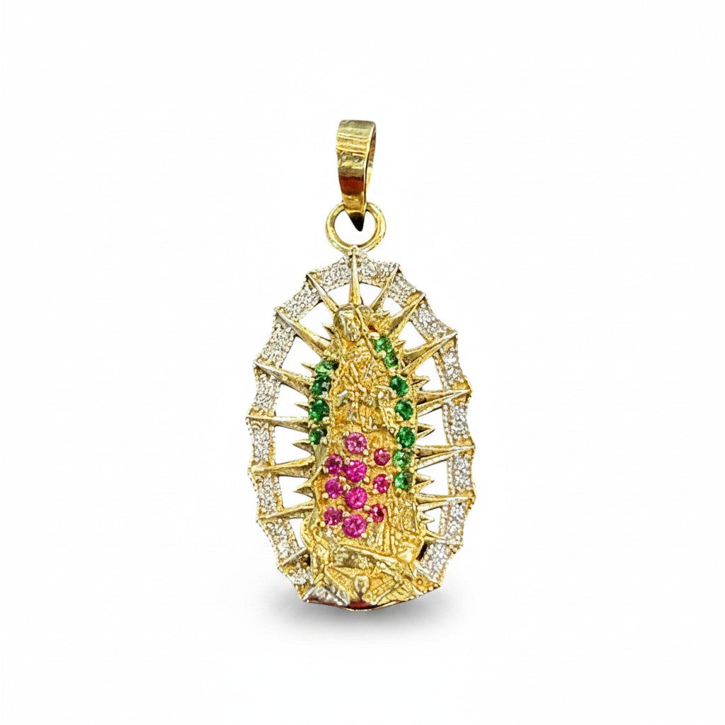 Medalla Virgen de Guadalupe Oro 10K
