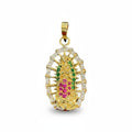 Medalla Virgen de Guadalupe Oro 10K