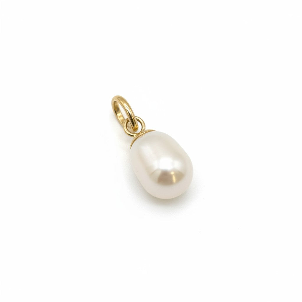 Dije Mini de Perla – Oro 10K