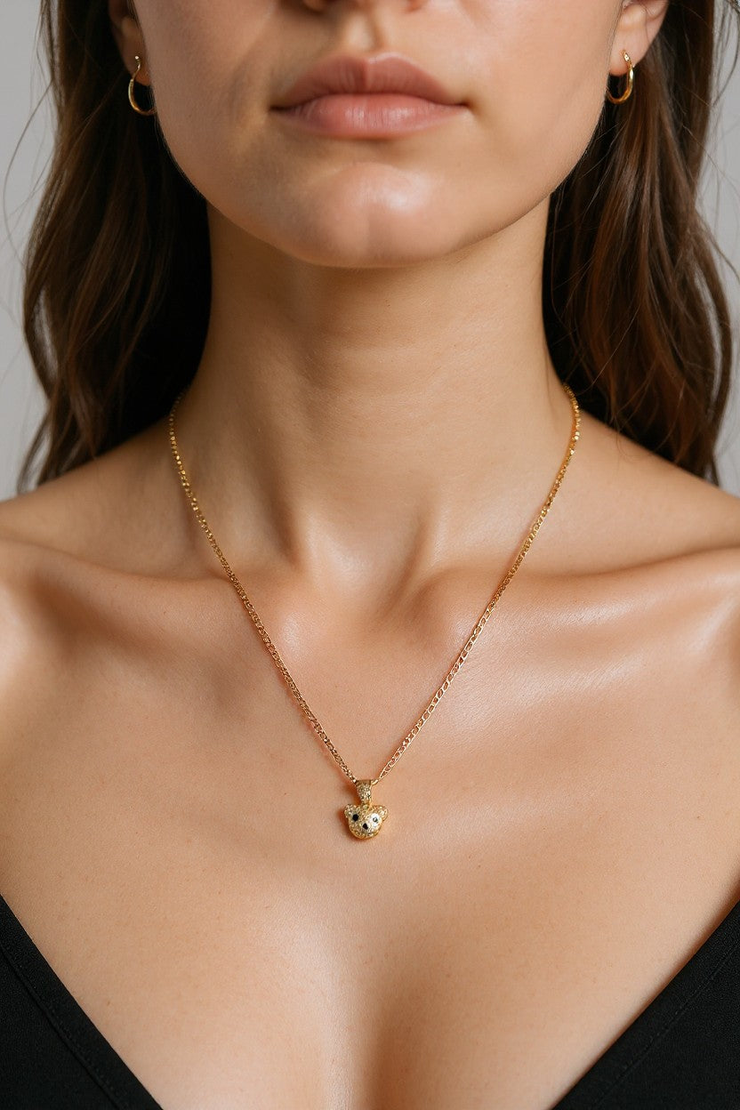 Dije Osito con Zirconias – Oro 10K