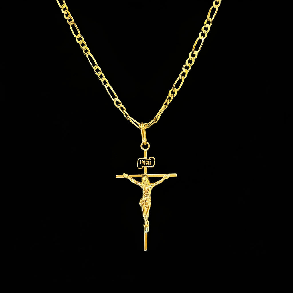 Dije Cristo Oro 10K
