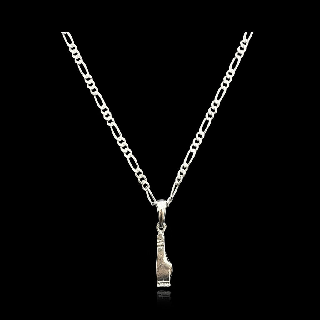 Dije Máquina de Barbería en Plata .925