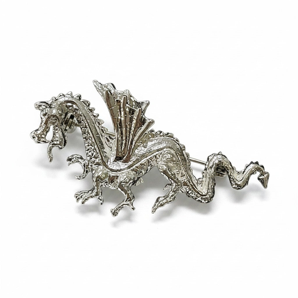 Dije Dragón Alado en Plata .925