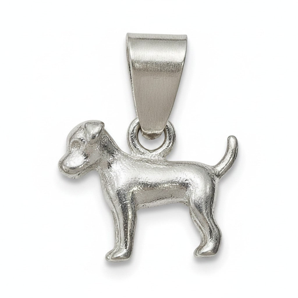 Dije Perro en Plata .925