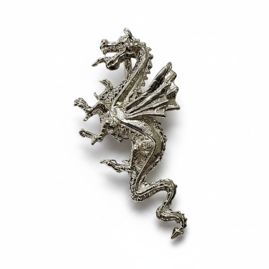 Dije Dragón Alado en Plata .925