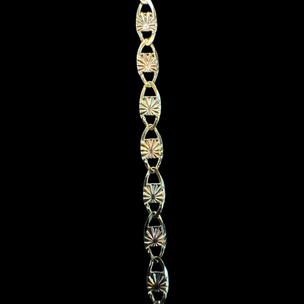 Cadena Gucci Diamantada Florentina 3 mm 10K