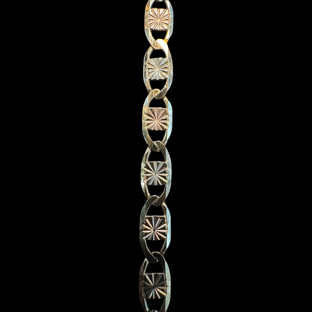 Cadena Gucci Diamantada Florentina 5mm 10K