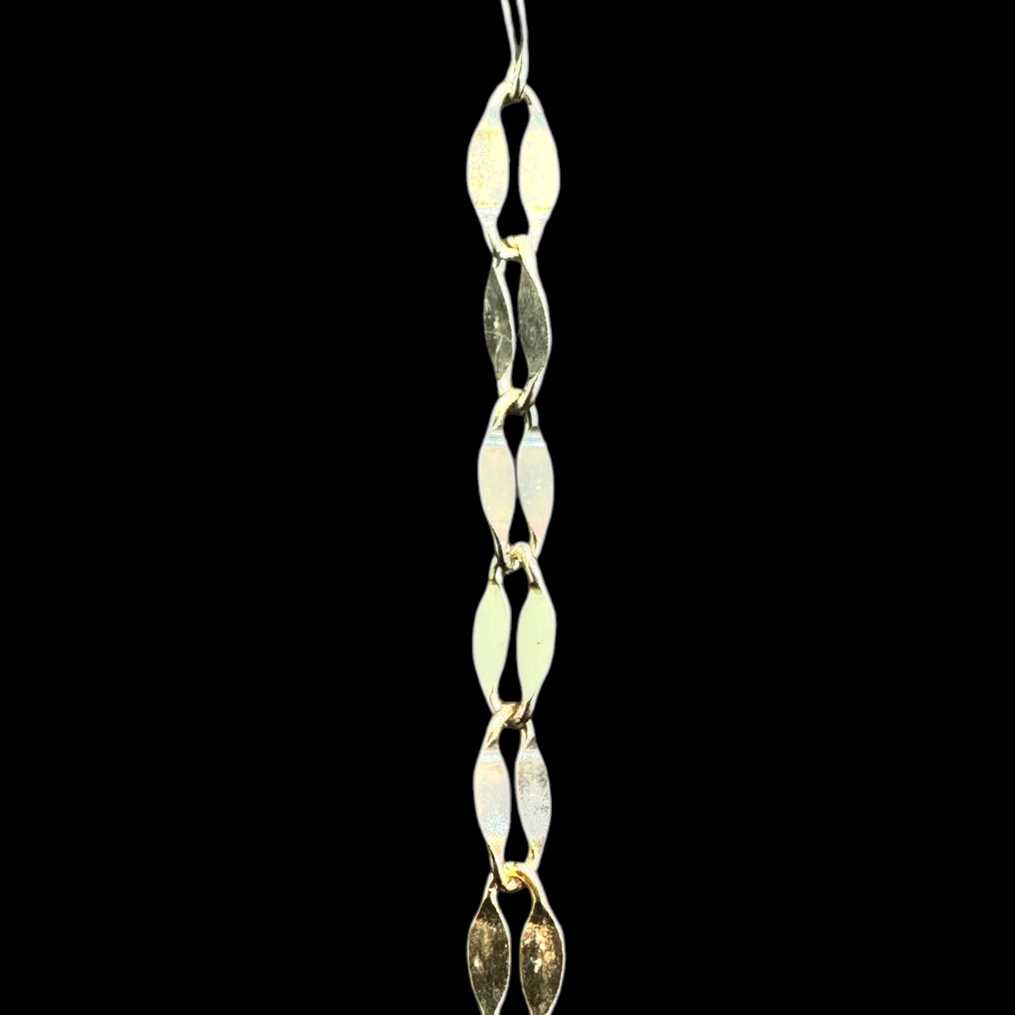 Cadena Grano de Café Florentina 2 mm 10K