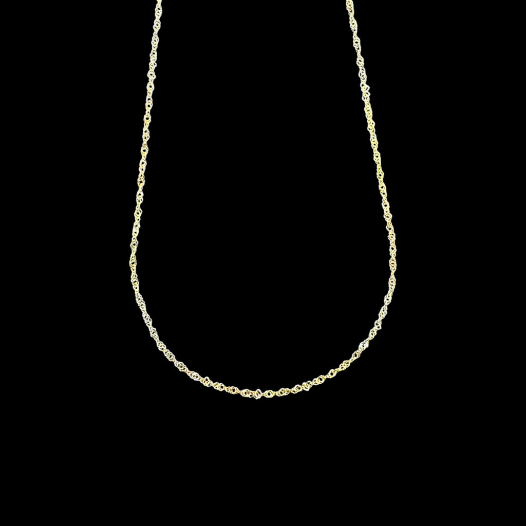 Cadena Singapur Florentina 2 mm 10K