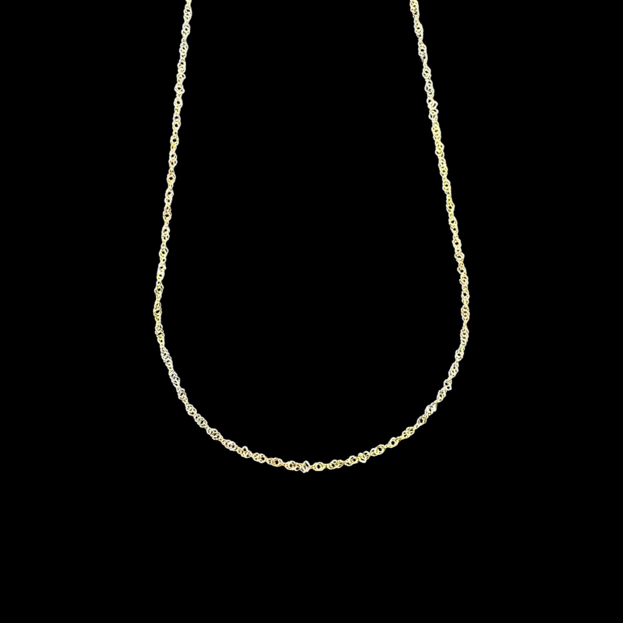 Cadena Singapur Florentina 2 mm 10K