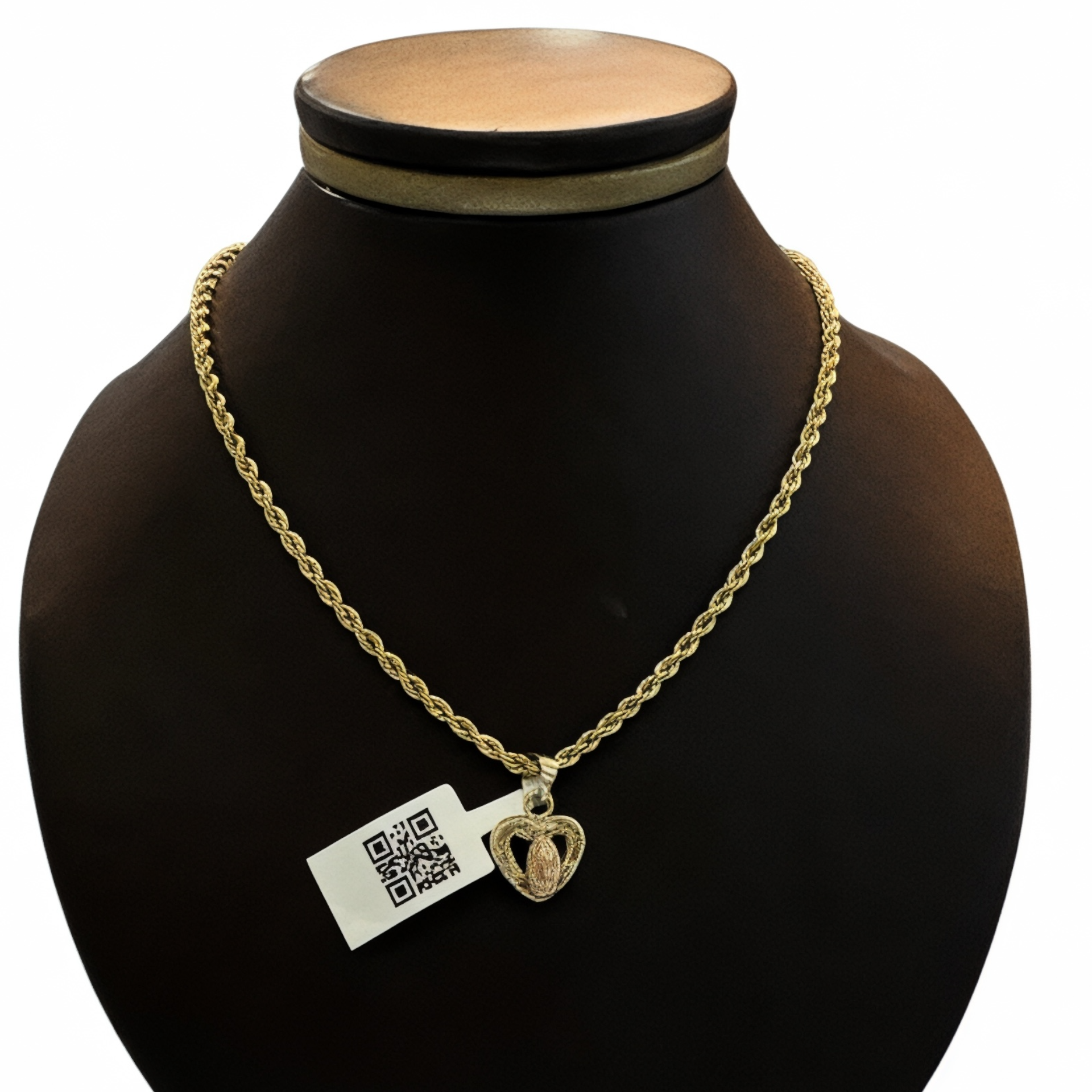 Mini Virgen en Corazón 10K