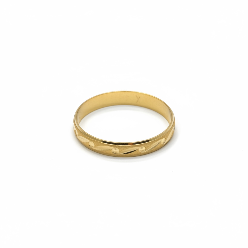 Argolla Rehilete 4mm 10K