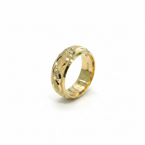 Argolla Serpentina Clásica 6mm 10K