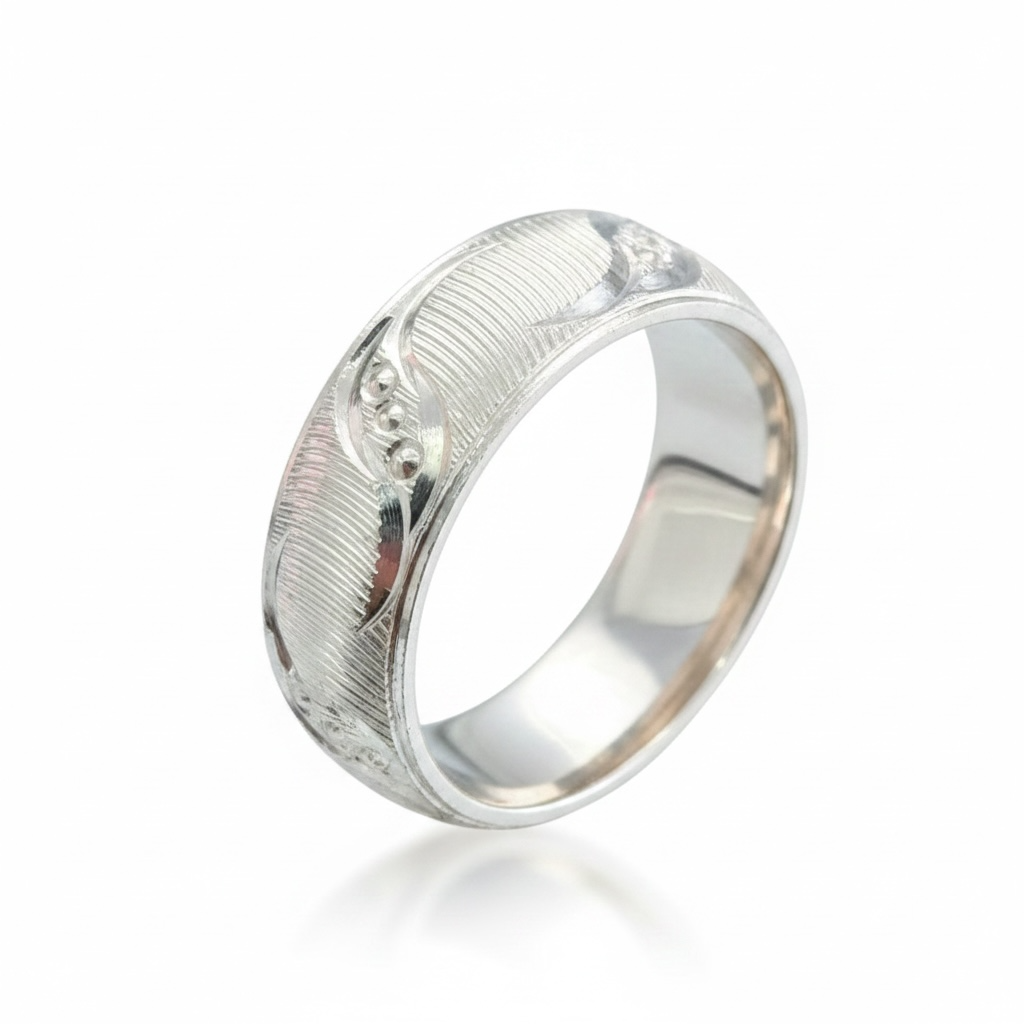 Argolla Serpentina 4mm Plata .925