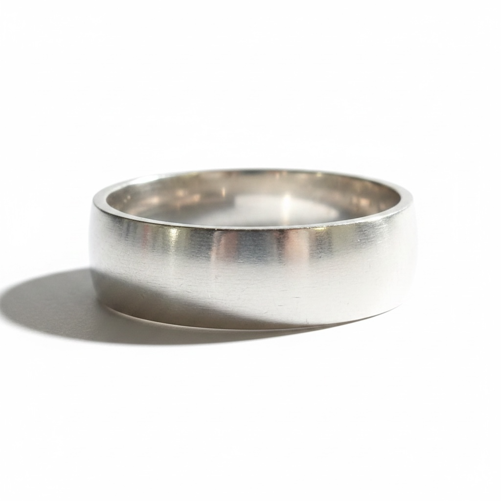 Argollas Lisa Grande 6.5mm Plata .925