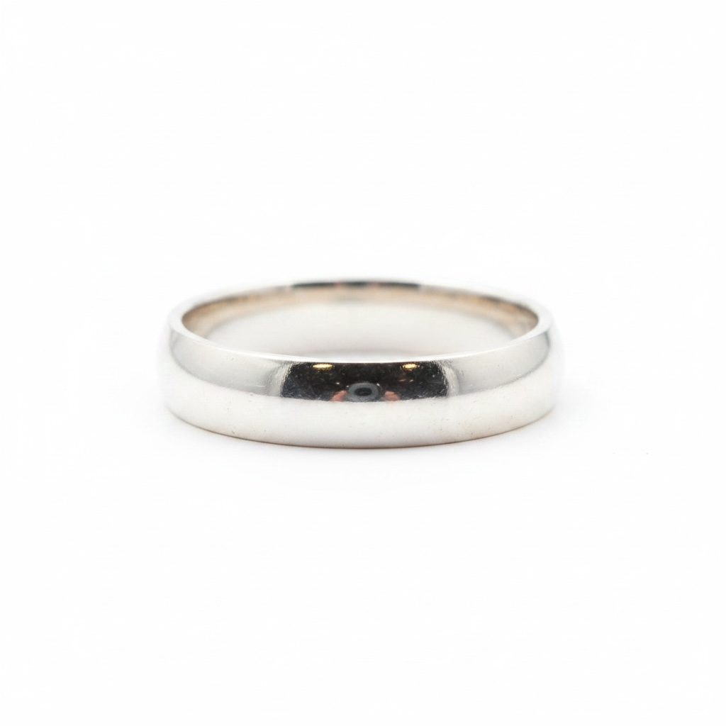 Argolla Lisa Delgada 4.3mm Plata .925