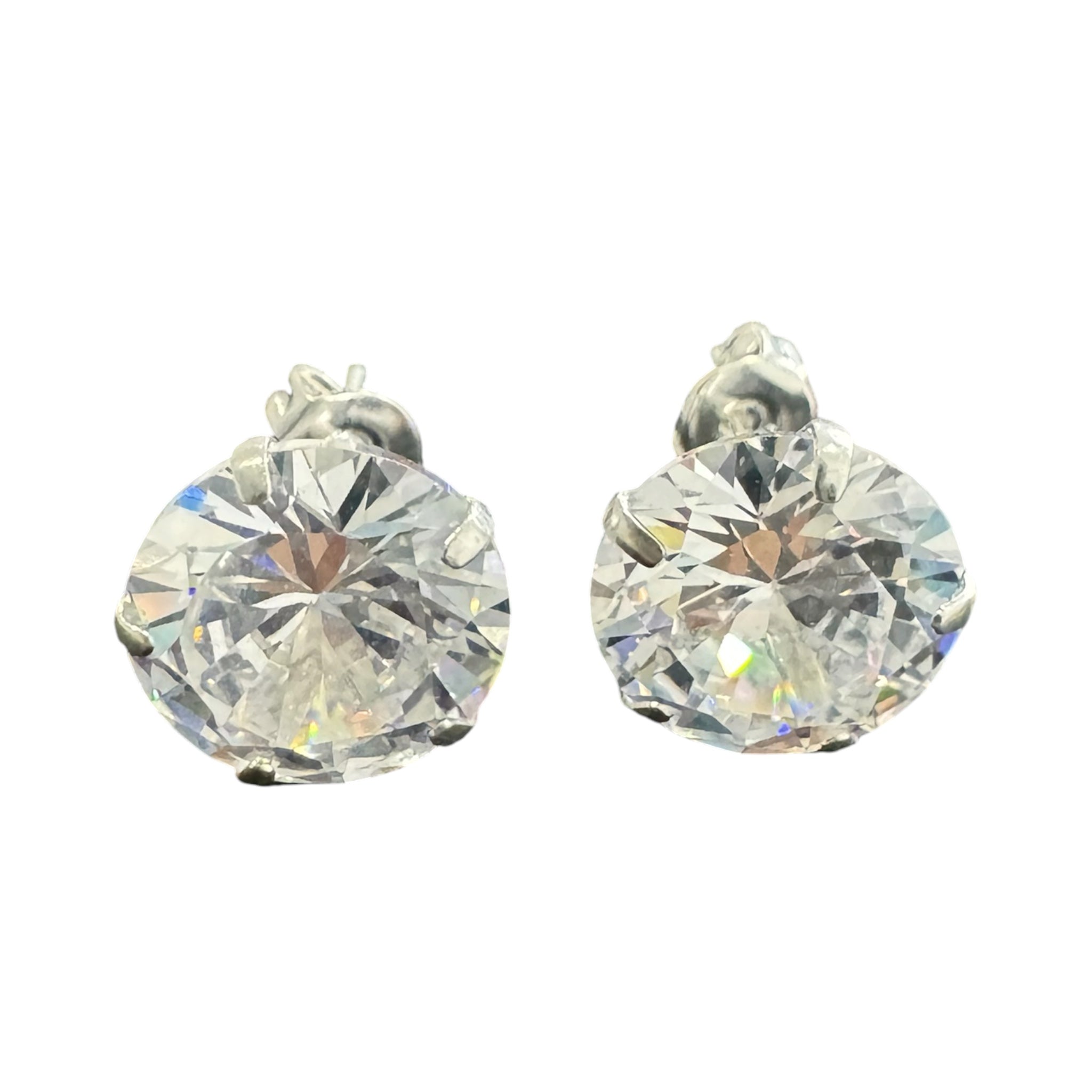 Broquel Recto Plata .925 - 2.5mm a 10mm