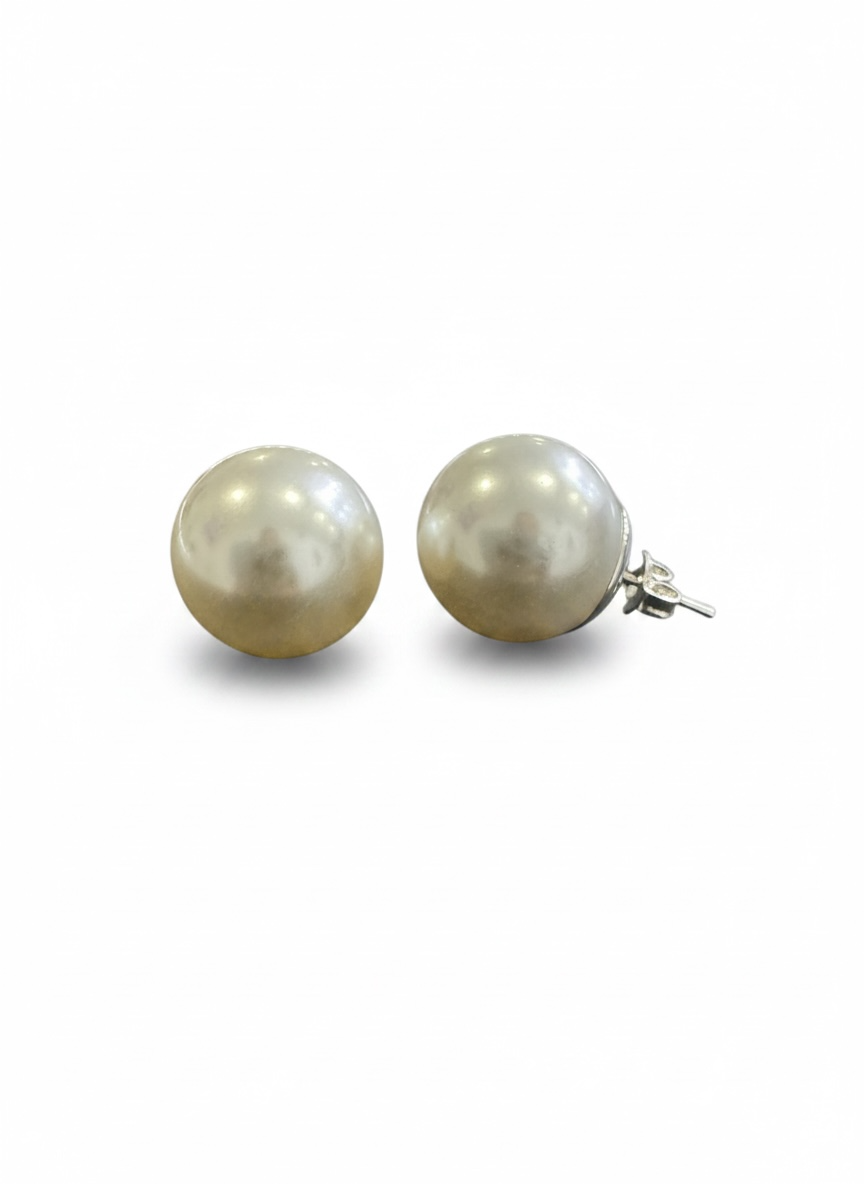 Broquel Perla Plata .925 | De 4mm a 13.5mm