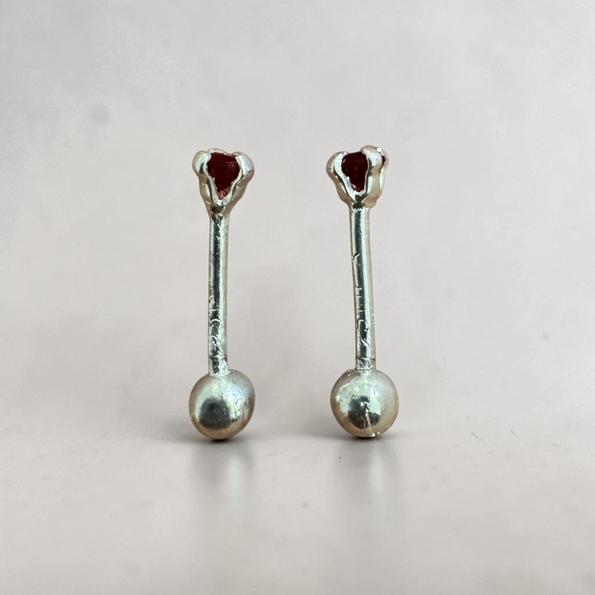 Broquel Recto Color Plata .925 | 3mm