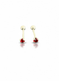 Broquel Recto Color Plata .925 | 3mm