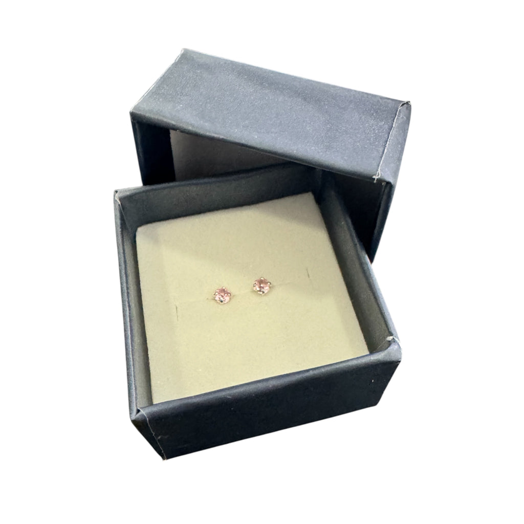 Broquel Recto Color Plata .925 | 4mm