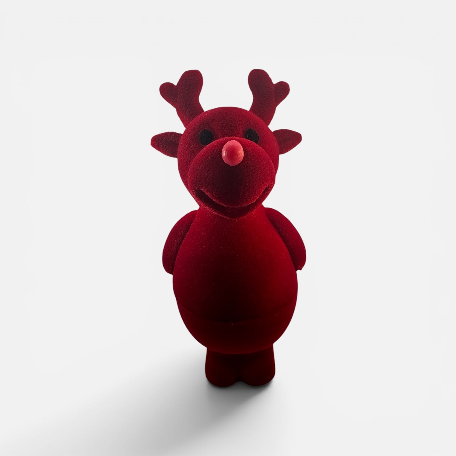 Rino | Caja para Anillo en Forma de Reno Navideño