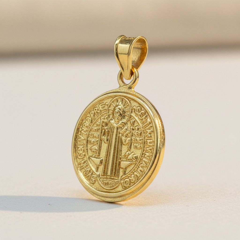 Medalla San Benito – Oro 10K