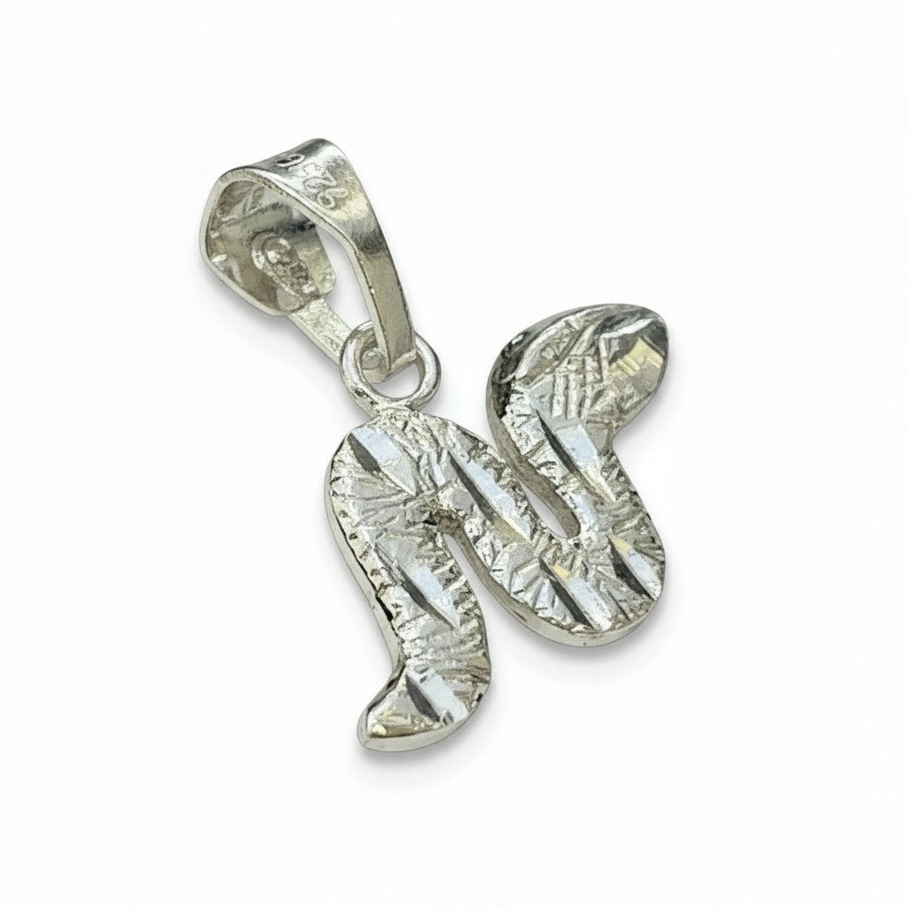 Dije Serpiente Diamantada en Plata .925