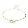 Pulsera Estrella y Corazón de Oro 10K
