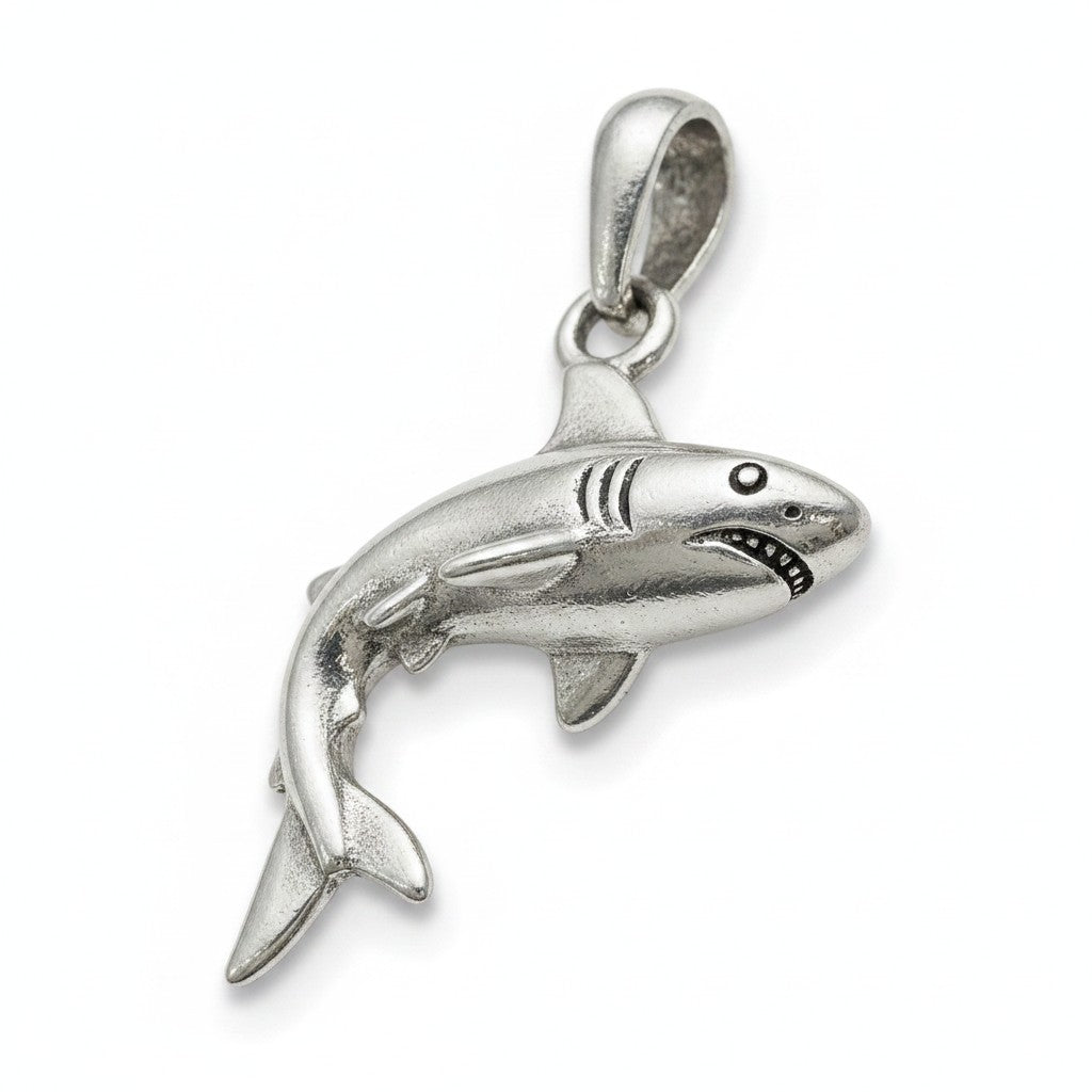 Dije Tiburón en Plata .925